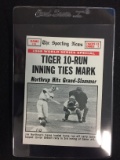 1969 Topps #187 World Series Game #6 Jim Northrup Tigers Baseball Card