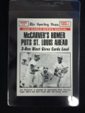1969 Topps #164 World Series Game #3 Tim McCarver Cardinals Baseball Card