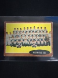 1962 Topps #335 Boston Red Sox Team Card Baseball Card