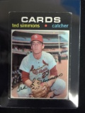 1971 Topps #117 Ted Simmons Cardinals Rookie Baseball Card