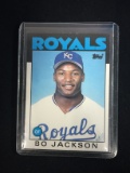 1986 Topps Traded #50T Bo Jackson Royals Rookie Baseball Card