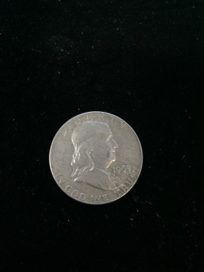 1962-D United States Franklin Silver Half Dollar - 90% Silver Coin