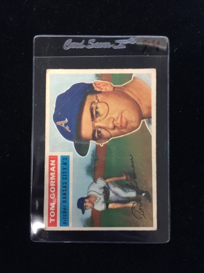 1956 Topps #246 Tom Gorman Athletics Baseball Card