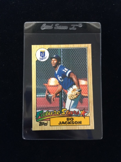 1987 Topps #170 Bo Jackson Royals Rookie Baseball Card