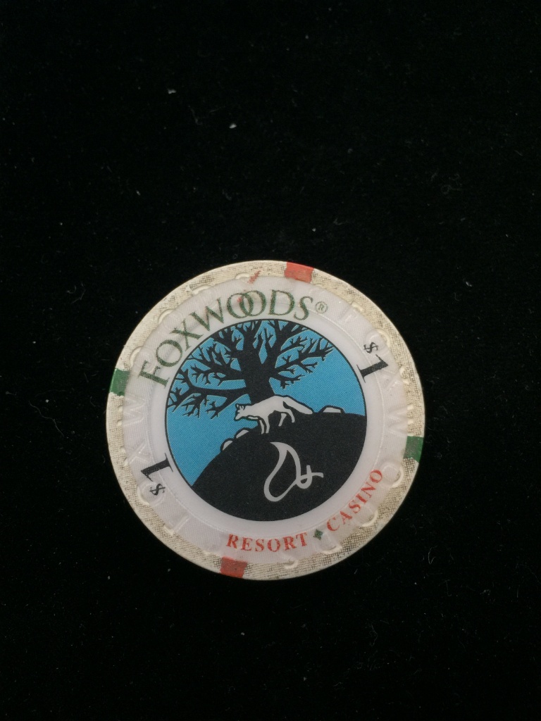 $1.00 Foxwoods Casino Chip