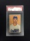 GRADED 1951 Bowman #152 Cal Abrams Dodgers PSA 1 PR - A124