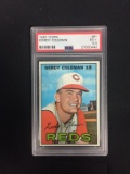 GRADED 1967 Topps #61 Gordy Coleman Reds PSA 5.5 EX+ - A061