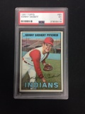GRADED 1967 Topps #95 Sonny Siebert Indians PSA 5 EX - A071