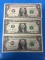 1 Consecutive Serial Numbered 2006 United States Washington $1 Currency Bill Note - Mint