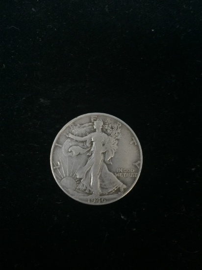 1946-S United States Walking Liberty Silver Half Dollar - 90% Silver Coin