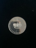 1 Troy Ounce .999 Fine Silver California Crown Mint Silver Bullion Round Coin