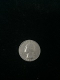 1963-D United States Washington Quarter Dollar - 90% Silver Coin