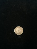 1915 United States Barber Silver Dime - 90% Silver Coin