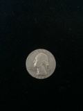 1958-D United States Washington Quarter Dollar - 90% Silver Coin