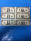 1 1988 United States Washington $1 Currency Bill Note - *STAR NOTE* - MINT