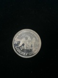 1 Troy Ounce .999 Fine Silver 1984 Liberty Silver Eagle Silver Bullion Round Coin