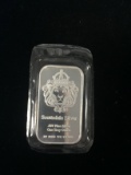 1 Troy Ounce .999 Fine Silver Scottsdale Silver Lion Silver Bullion Bar