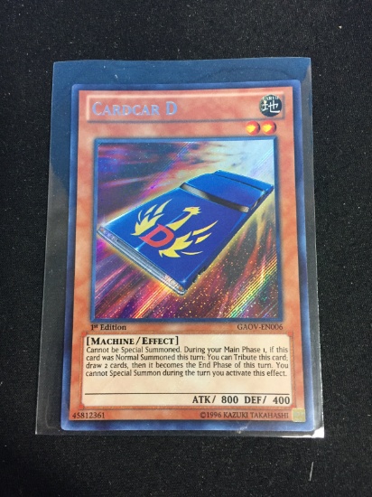 Holo Yu-Gi-Oh! Card - Cardcar D GAOV-EN006 Secret Rare