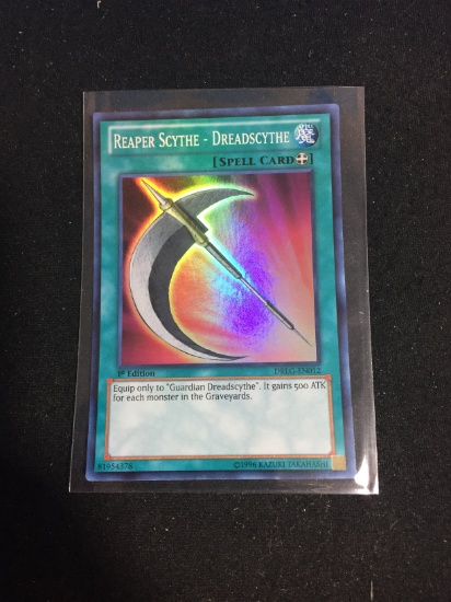 Holo Yu-Gi-Oh! Card - Reaper Scythe - Dreadscythe DRLG-EN012