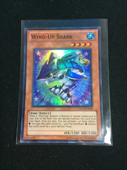 Holo Yu-Gi-Oh! Card - Wind-Up Shark ORCS-EN082