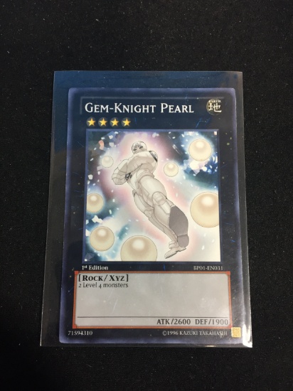 XYZ Yu-Gi-Oh! Card - Gem-Knight Pearl BP01-EN031