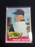 1965 Topps #155 Roger Maris Yankees Baseball Card