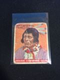 1933 Indian Chewing Gum Pot-O-Wat-O-Mies Tribe Tobacco Card