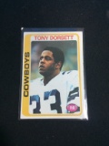 1978 Topps #315 Tony Dorsett Cowboys Rookie Football Card
