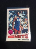 1977-78 Topps #127 Nate Archibald Nets Basketball Card