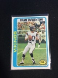 1978 Topps #100 Fran Tarkenton Vikings Football Card