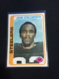1978 Topps #320 John Stallworth Steelers Rookie Football Card
