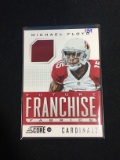 2013 Score Future Franchise Michael Floyd Game Used Jersey Cardinals Football Card