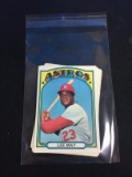 8 Card Lot of 1972 Topps Baseball Cards