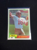 1981 Topps #216 Joe Montana 49ers Rookie Football Card