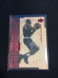 1998-99 Upper Deck Michael Jordan & Penny Hardaway Holding Court Wood Basketball Card /2300
