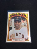 1972 Topps #49 Willie Mays Giants Baseball Card