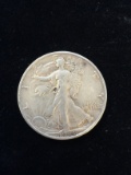 1944-S United States Walking Liberty Silver Half Dollar - 90% Silver Coin