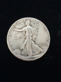 1946-D United States Walking Liberty Silver Half Dollar - 90% Silver Coin