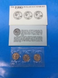 1980 United States Mint Souvenir Susan B. Anthony Dollar Coin Set