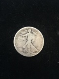 1920 United States Walking Liberty Silver Half Dollar - 90% Silver Coin