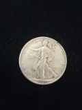 1936-D United States Walking Liberty Silver Half Dollar - 90% Silver Coin