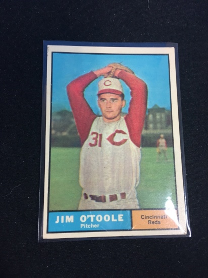 1961 Topps #328 Jim O'Toole Reds