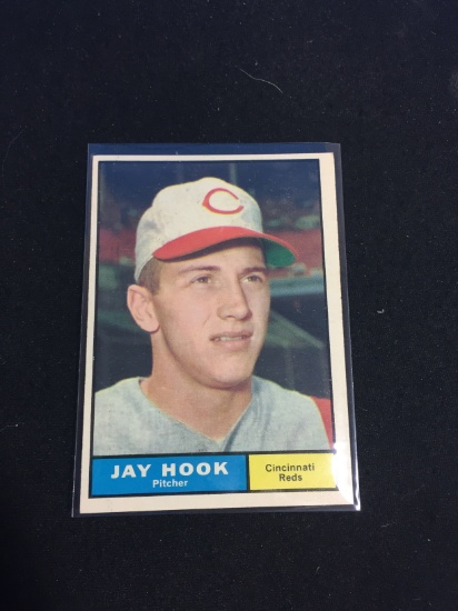 1961 Topps #162 Jay Hook Reds