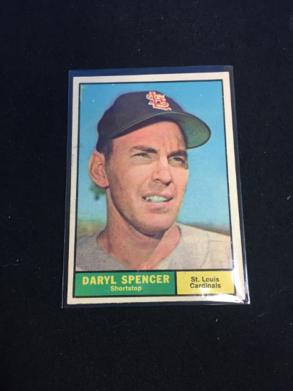 1961 Topps #357 Daryl Spencer Cardinals