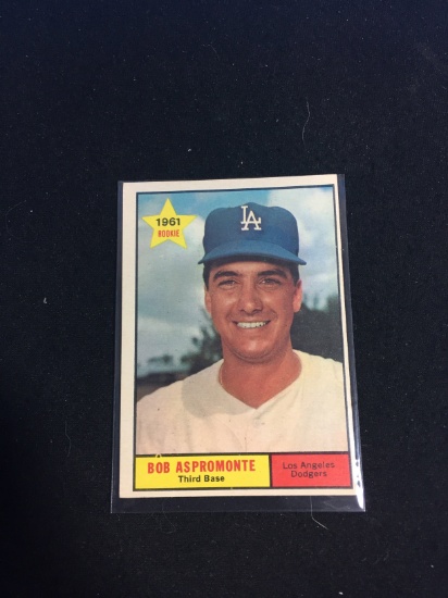 1961 Topps #396 Bob Aspromonte Dodgers