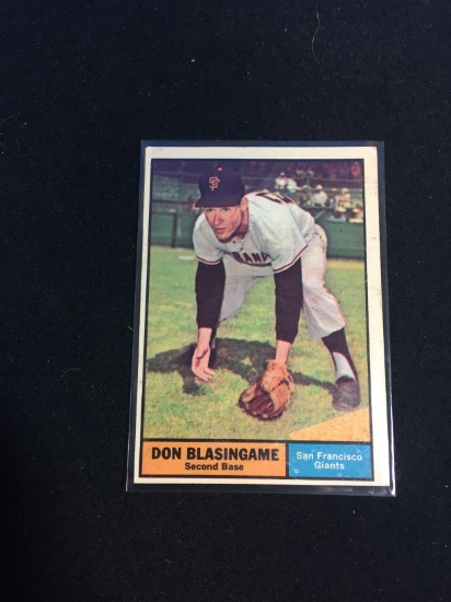 1961 Topps #294 Don Blasingame Giants