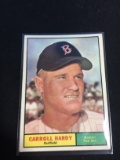 1961 Topps #257 Carroll Hardy Red Sox
