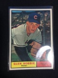 1961 Topps #264 Glen Hobbie Cubs