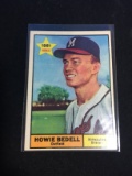 1961 Topps #353 Howie Bedell Braves