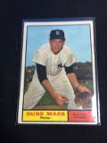 1961 Topps #387 Duke Maas Yankees